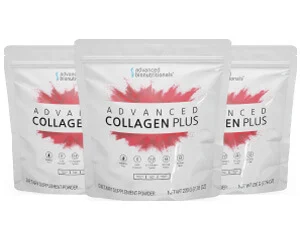 Three pouches of Advanced Collagen Plus