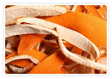 Dried Seville orange peel, the source of p-synephrine in CitrusBurn