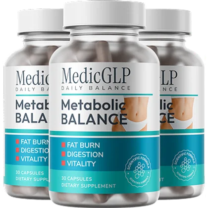 Drei Flaschen MedicGLP, das günstigste Paket