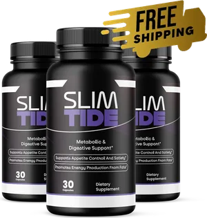 Three bottles of SlimTide with free shipping