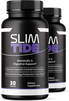 Two bottles of SlimTide