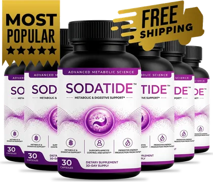Six bottles of Sodatide, the best-value option