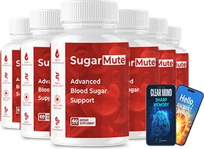 Six bottles of SugarMute with two bonus books, the best-value option