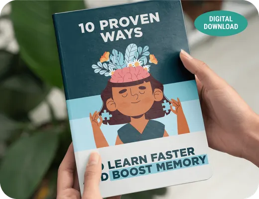 10 Ways to Learn Faster and Boost Memory digital guide cover