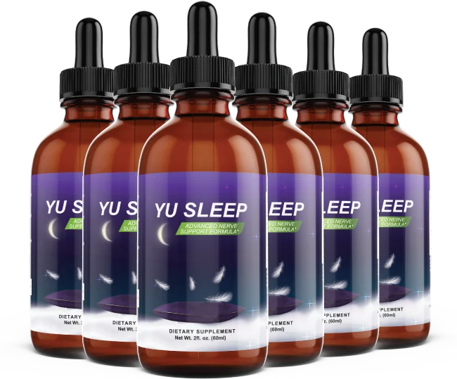 Six bottles of Yu Sleep, the 6-month supply kit